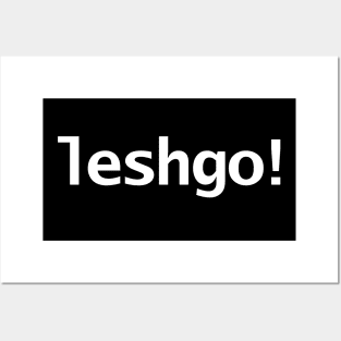 Leshgo! Kiwi Slang Posters and Art